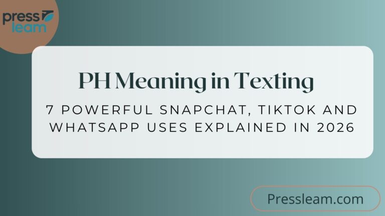 PH Meaning in Texting