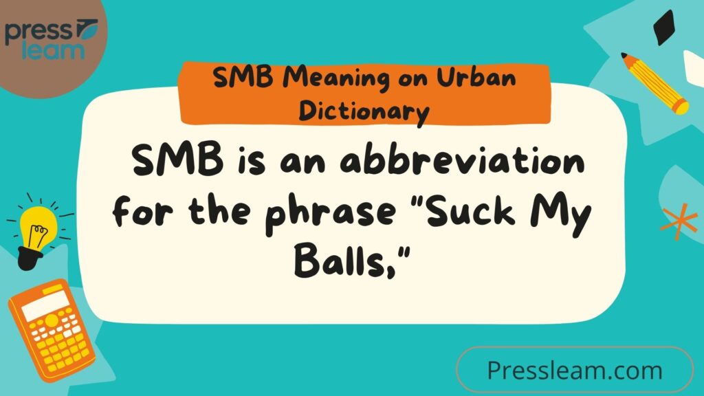 SMB Meaning on Urban Dictionary