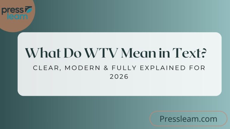 What Do WTV Mean in Text
