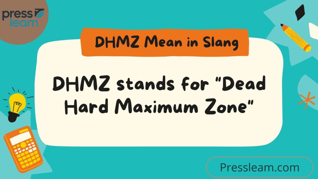 What Does DHMZ Mean in Slang