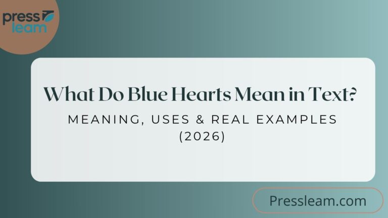 Blue Hearts Mean in Text