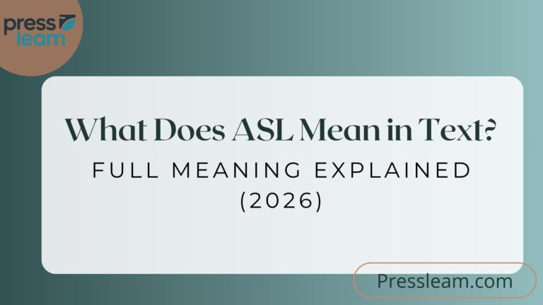 ASL Mean in Text