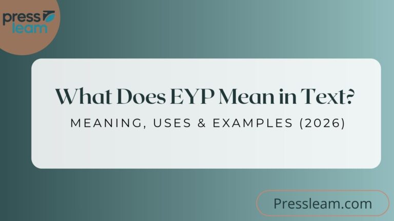 EYP Mean in Text?