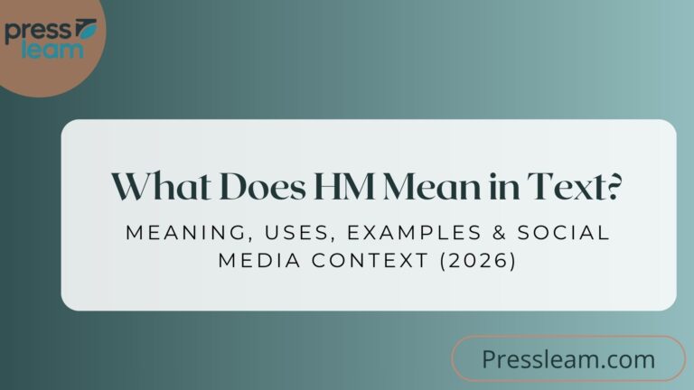 HM Mean in Text