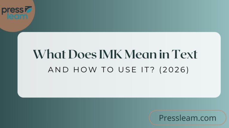 IMK Mean in Text