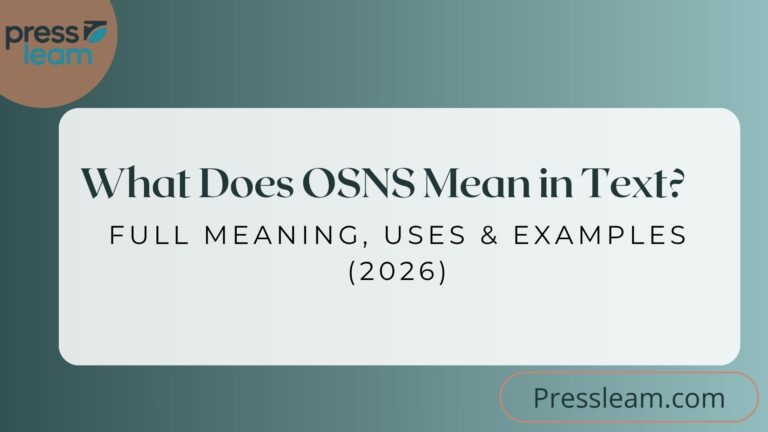 OSNS Mean in Text