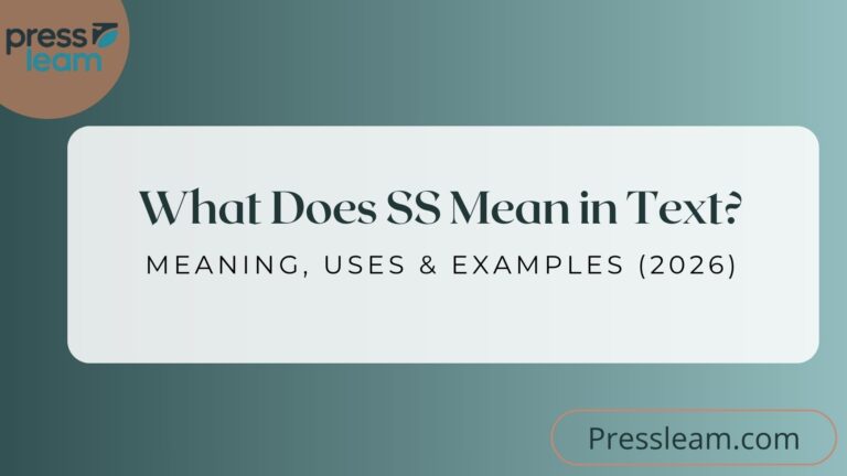 SS Mean in Text