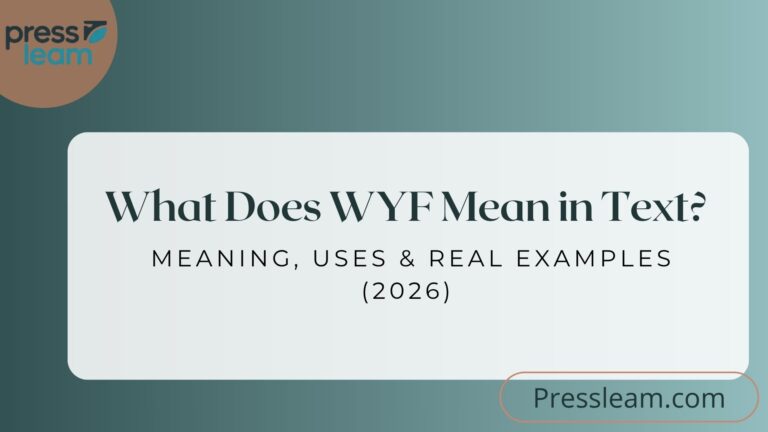 WYF Mean in Text