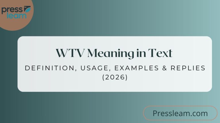WTV Meaning in Text